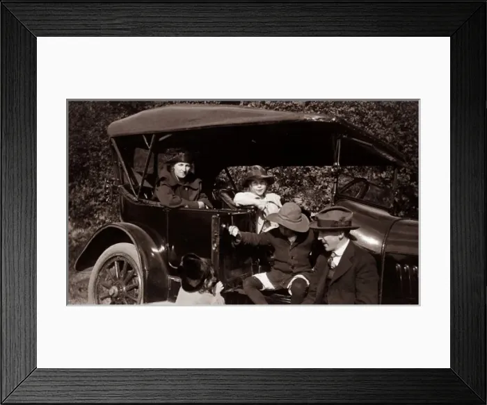 Framed Print : Vintage car Framed Print : Vintage car