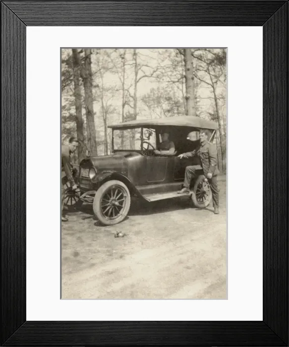 Framed Print : Vintage car Framed Print : Vintage car
