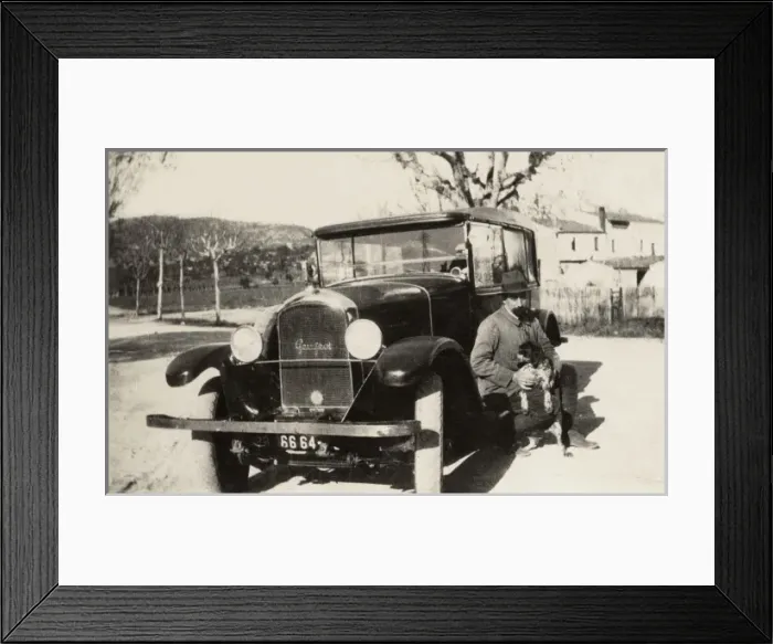 Framed Print : Vintage car Framed Print : Vintage car