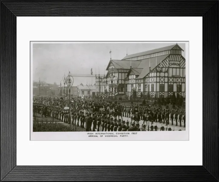 Framed Print : Viceregal Party at Irish International Exhibition Framed Print : Viceregal Party at Irish International Exhibition