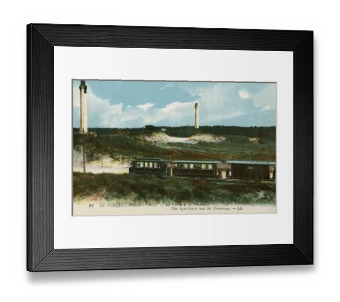 Framed Print : Le-Touquet-Paris-Plage Framed Print : Le-Touquet-Paris-Plage