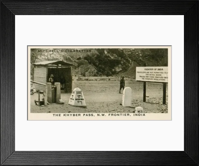 Framed Print : North West Frontier Province - Entrance to Khyber Pass Framed Print : North West Frontier Province - Entrance to Khyber Pass