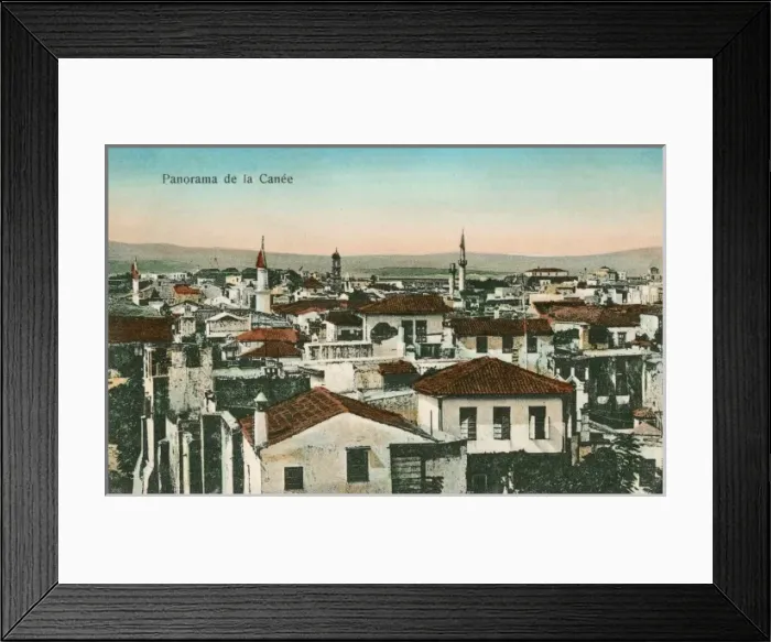 Framed Print : Greece, Crete - Chania - Panorama Framed Print : Greece, Crete - Chania - Panorama
