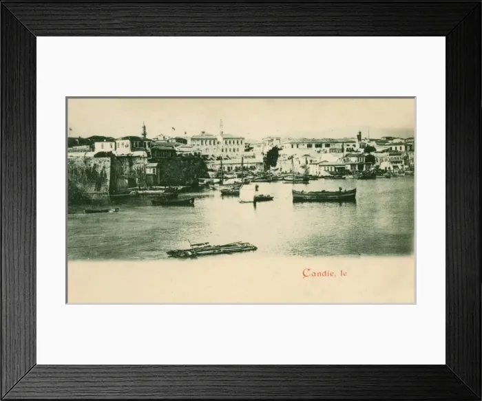 Framed Print : Greece, Crete - Iraklion - Place Kamares Framed Print : Greece, Crete - Iraklion - Place Kamares
