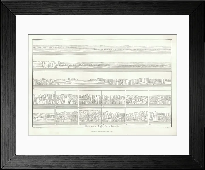 Framed Print : Selected parts of the East Coast of Trotternish Framed Print : Selected parts of the East Coast of Trotternish