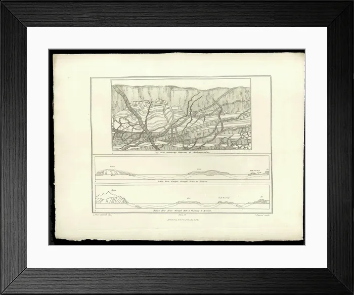 Framed Print : Trap veins at Airdnamurchan point Framed Print : Trap veins at Airdnamurchan point