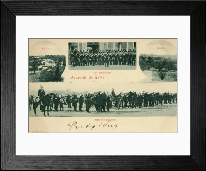 Framed Print : Italian troops on Crete Framed Print : Italian troops on Crete