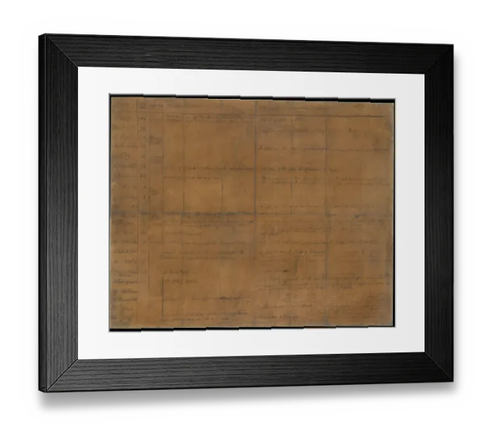 Framed Print : Table of Strata in the Vicinity of Bath Framed Print : Table of Strata in the Vicinity of Bath