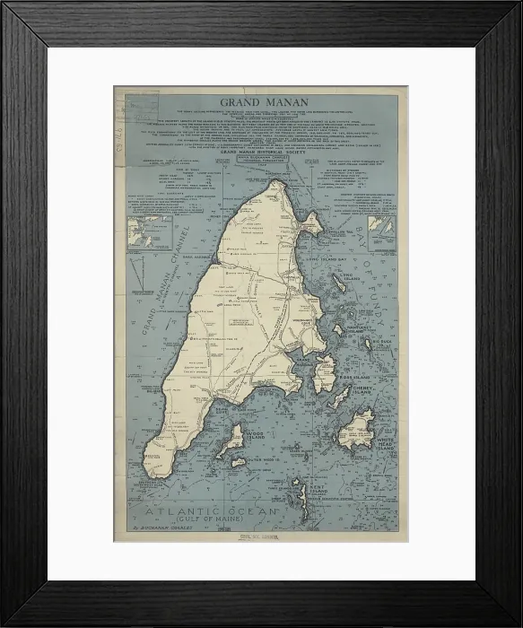 Framed Print : Grand Manan (Charles, 1939) Framed Print : Grand Manan (Charles, 1939)