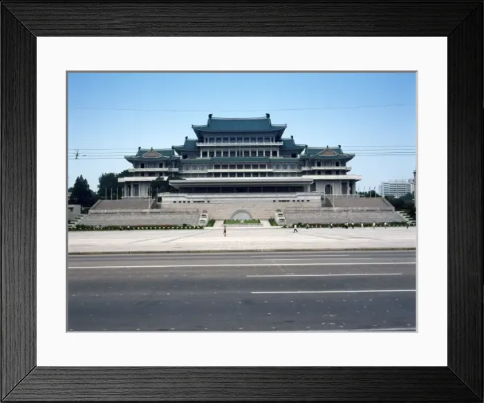 Framed Print : Grand Peoples Study House, Pyongyang, North Korea Framed Print : Grand Peoples Study House, Pyongyang, North Korea