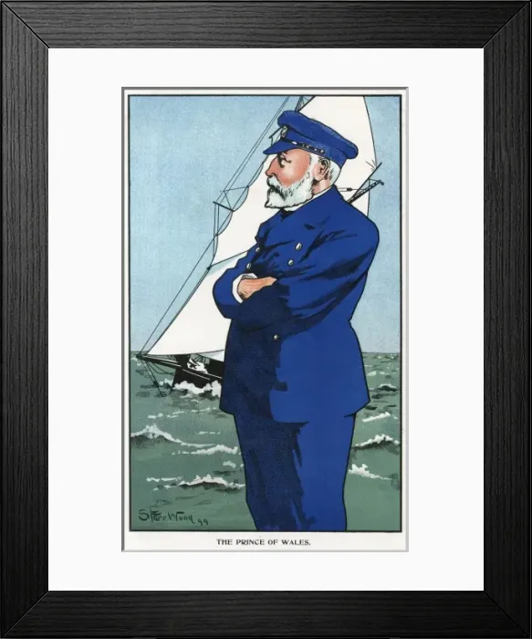 Framed Print : Edward VII when Prince of Wales Framed Print : Edward VII when Prince of Wales