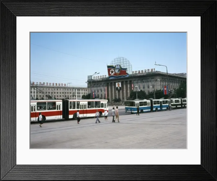 Framed Print : Central History Museum, Pyongyang, North Korea Framed Print : Central History Museum, Pyongyang, North Korea