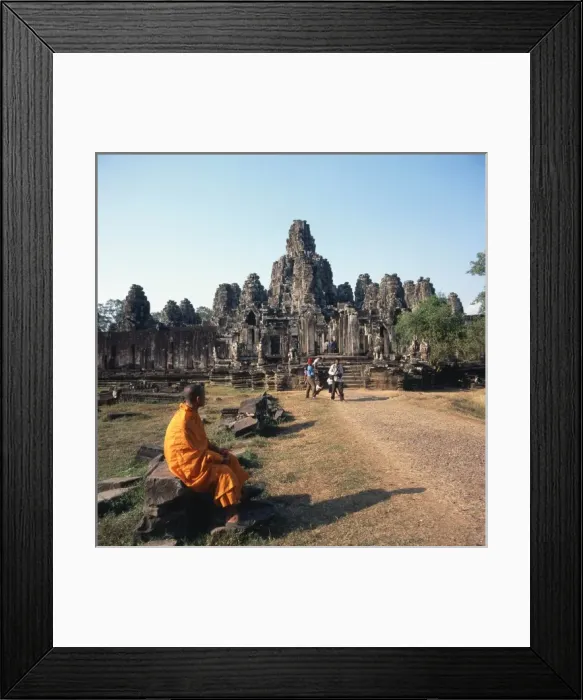 Framed Print : Wat Bayon temple, Angkor Thom, Siem Reap, Cambodia Framed Print : Wat Bayon temple, Angkor Thom, Siem Reap, Cambodia