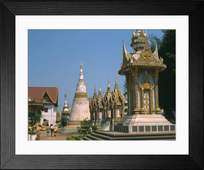 Framed Print : Wat Luang temple, Pakse, Laos Framed Print : Wat Luang temple, Pakse, Laos