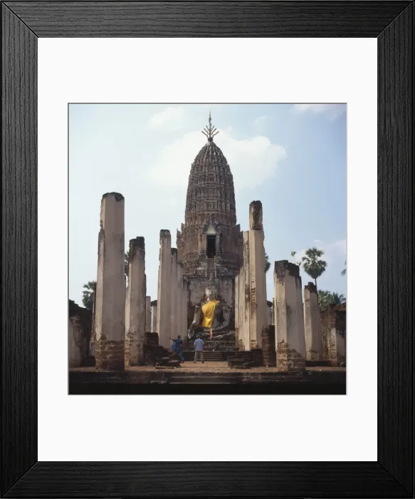 Framed Print : Wat Mahathat, Si Satchanalai, Thailand Framed Print : Wat Mahathat, Si Satchanalai, Thailand