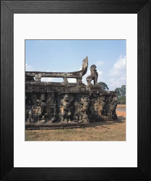 Framed Print : Entrance to Royal Palace, Angkor Thom, Cambodia Framed Print : Entrance to Royal Palace, Angkor Thom, Cambodia