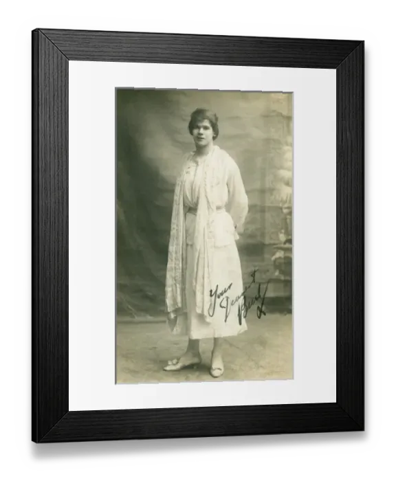 Framed Print : Man dressed as a woman - Amiens, France Framed Print : Man dressed as a woman - Amiens, France