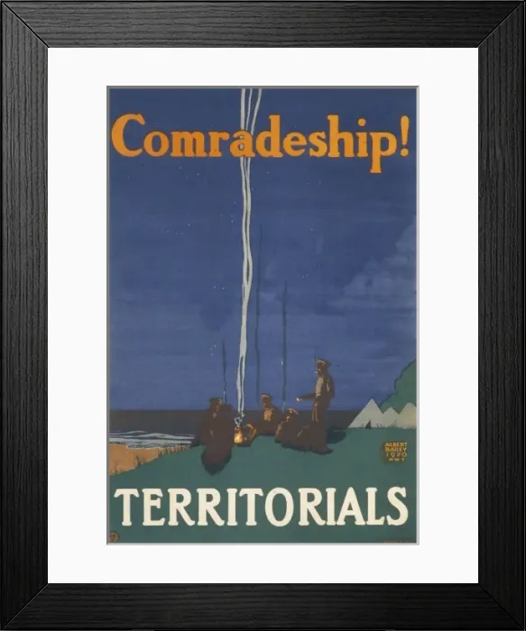 Framed Print : Territorial Army poster Framed Print : Territorial Army poster