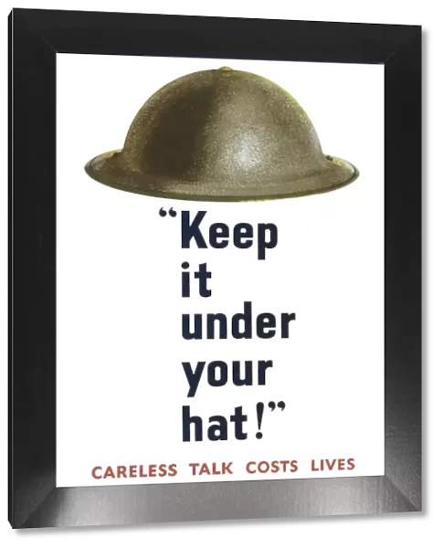 Careless Talk Costs Lives - World War II poster