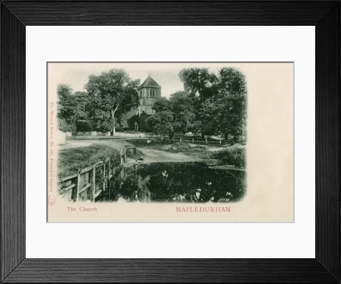 Framed Print : Mapledurham, Oxfordshire Framed Print : Mapledurham, Oxfordshire