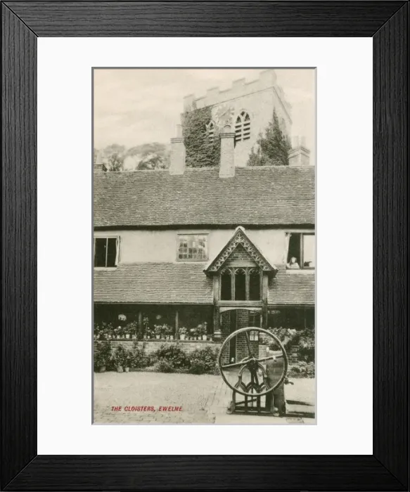 Framed Print : The Ewelme Almshouses (3 / 4) Framed Print : The Ewelme Almshouses (3 / 4)