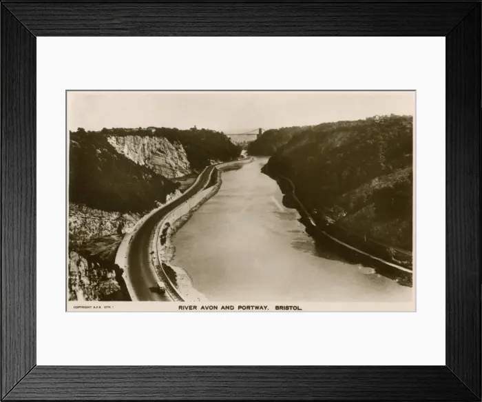 Framed Print : River Avon and Portway, Bristol Framed Print : River Avon and Portway, Bristol