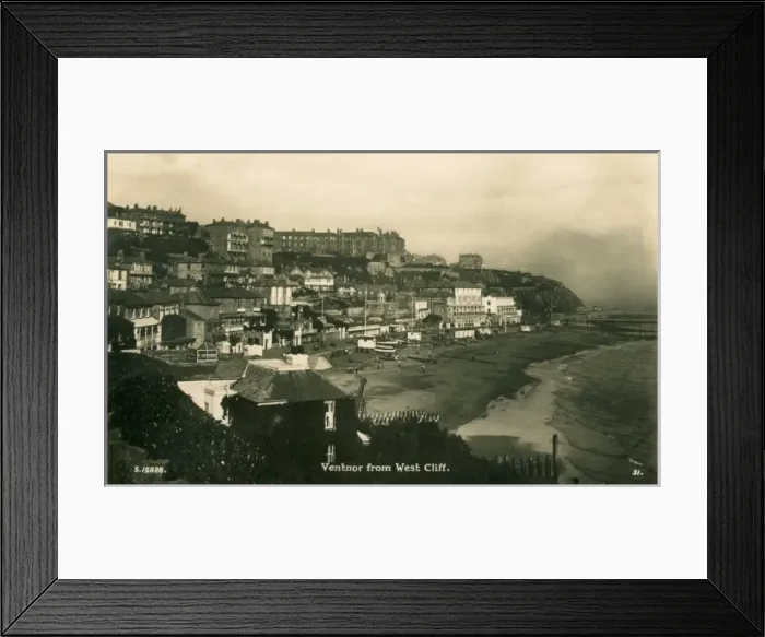Framed Print : Ventnor, Isle of Wight Framed Print : Ventnor, Isle of Wight