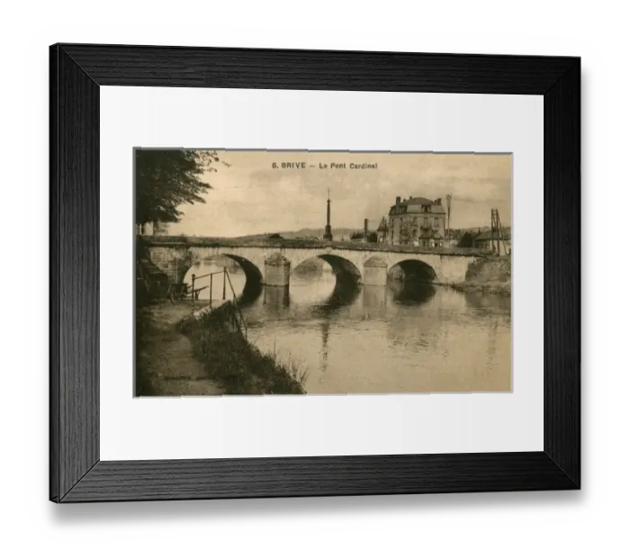 Framed Print : The Cardinal Bridge at Brive-la-Gaillarde, France Framed Print : The Cardinal Bridge at Brive-la-Gaillarde, France