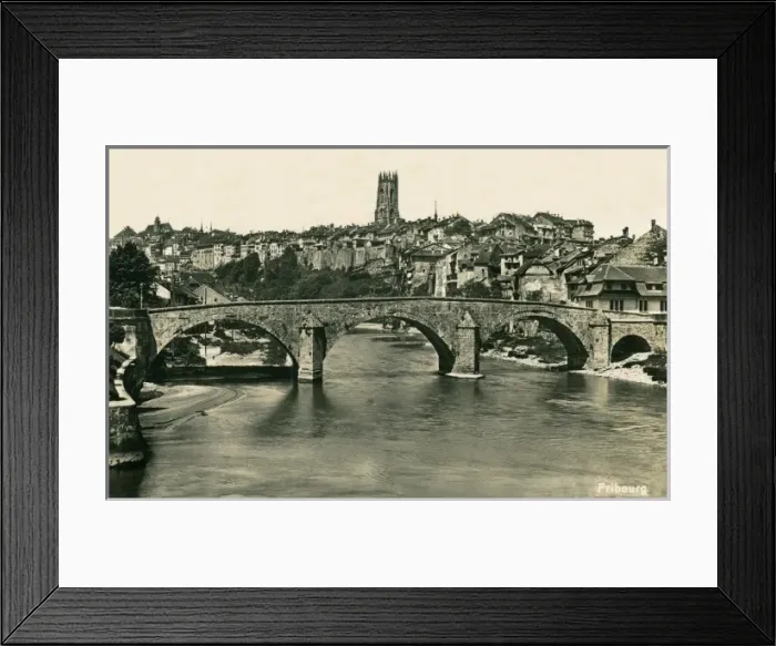 Framed Print : Switzerland - Fribourg Framed Print : Switzerland - Fribourg