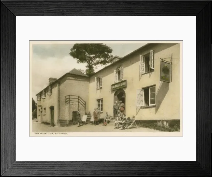 Framed Print : Royal Oak in Withypool Framed Print : Royal Oak in Withypool