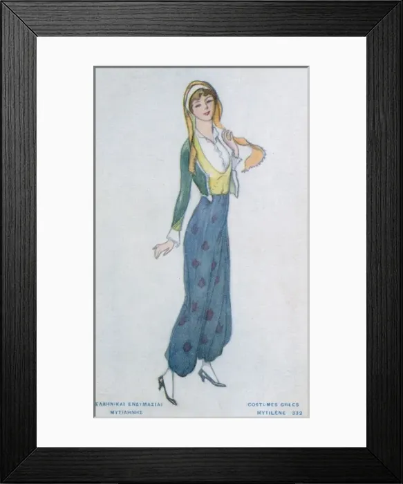 Framed Print : Lady of Lesbos Framed Print : Lady of Lesbos