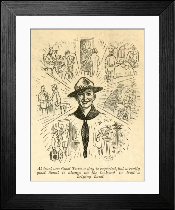 Framed Print : A Good Turn a day Framed Print : A Good Turn a day