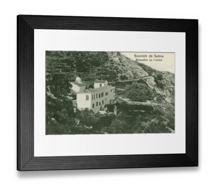 Framed Print : Monastery of Cotrica on Samos Framed Print : Monastery of Cotrica on Samos