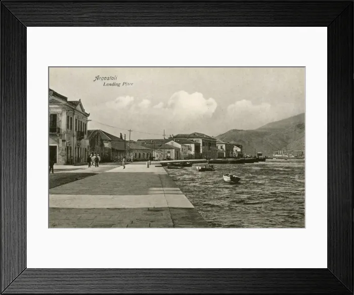 Framed Print : Argostoli - The Landing Place Framed Print : Argostoli - The Landing Place