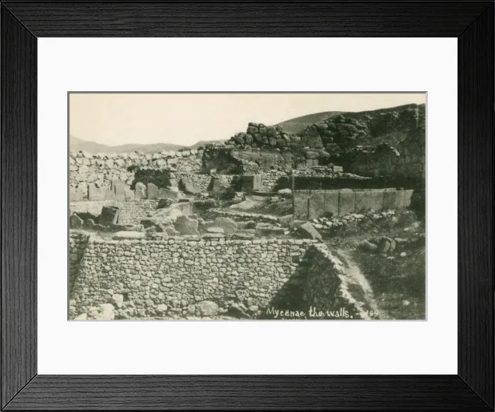 Framed Print : Mycenae, Greece Framed Print : Mycenae, Greece