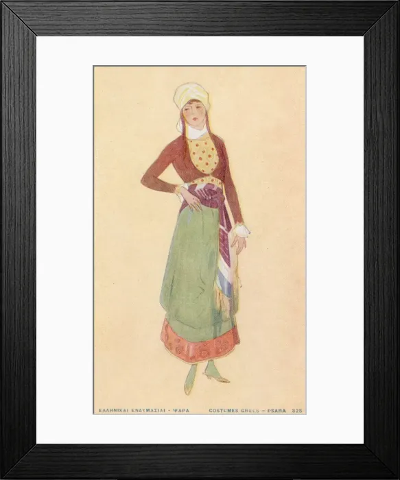 Framed Print : Lady of Psara Framed Print : Lady of Psara