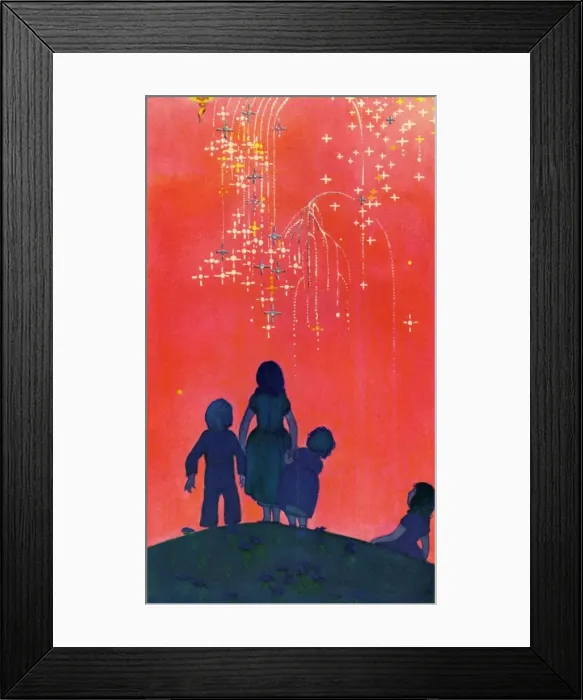 Framed Print : Sky rockets Framed Print : Sky rockets