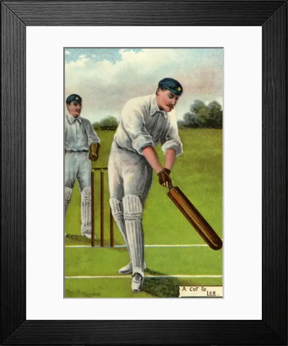 Framed Print : Fred Howard. Cricket 4 Framed Print : Fred Howard. Cricket 4