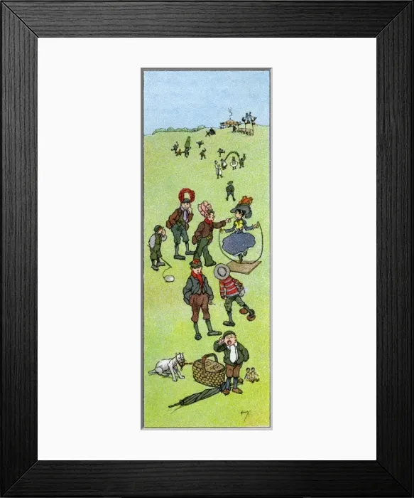 Framed Print : Arrys oliday by John Hassall Framed Print : Arrys oliday by John Hassall