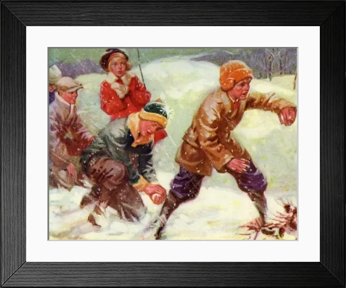 Framed Print : Snowballing Framed Print : Snowballing