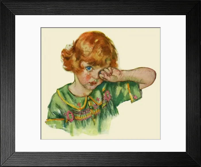 Framed Print : Child crying Framed Print : Child crying