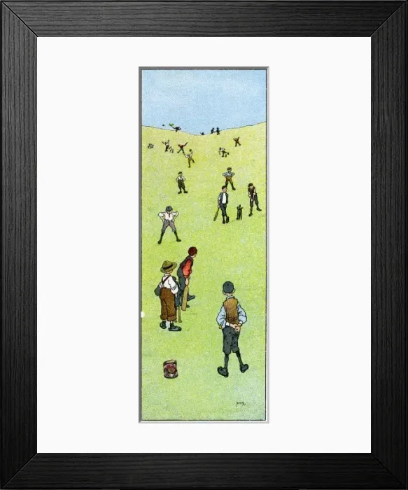 Framed Print : Cricket by John Hassall