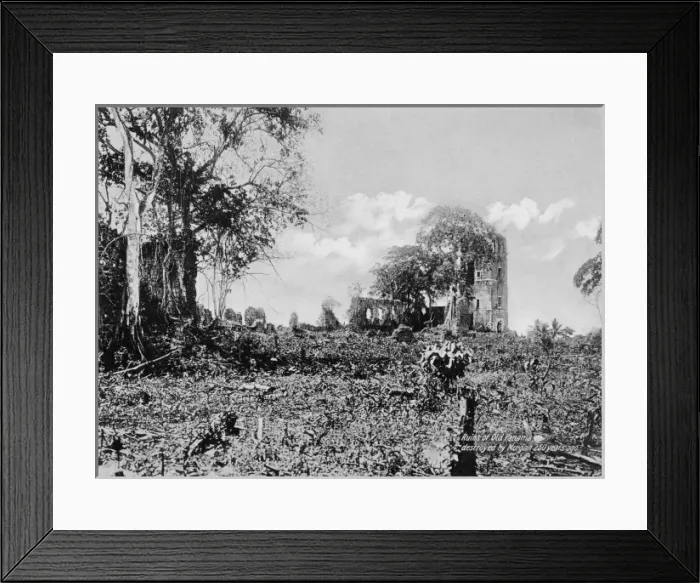 Framed Print : Ruins of Old Panama Framed Print : Ruins of Old Panama
