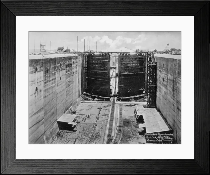 Framed Print : Gatun Locks, Panama Canal Framed Print : Gatun Locks, Panama Canal