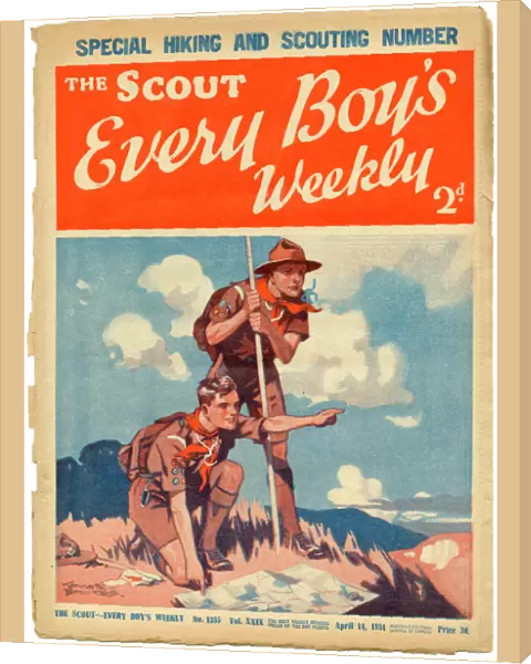 The Scout, Every Boys Weekly front cover