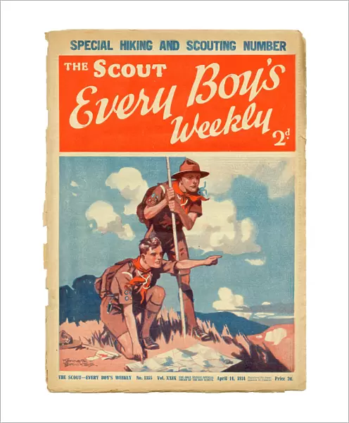 The Scout, Every Boys Weekly front cover