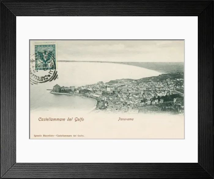 Framed Print : Italy - Castellammare del Golfo, Sicily Framed Print : Italy - Castellammare del Golfo, Sicily