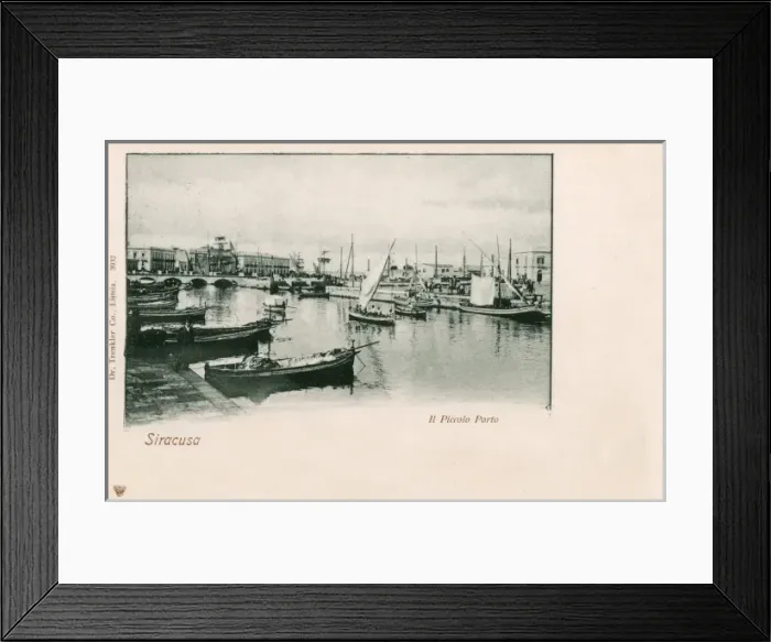 Framed Print : Italy - Syracuse, Sicily Framed Print : Italy - Syracuse, Sicily