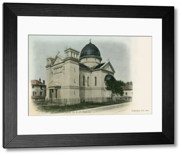 Framed Print : Lyon, France - Capucin Chapel Framed Print : Lyon, France - Capucin Chapel