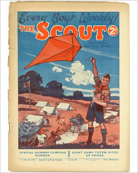 The Scout magazine front cover, Special Summer Camping Numbe